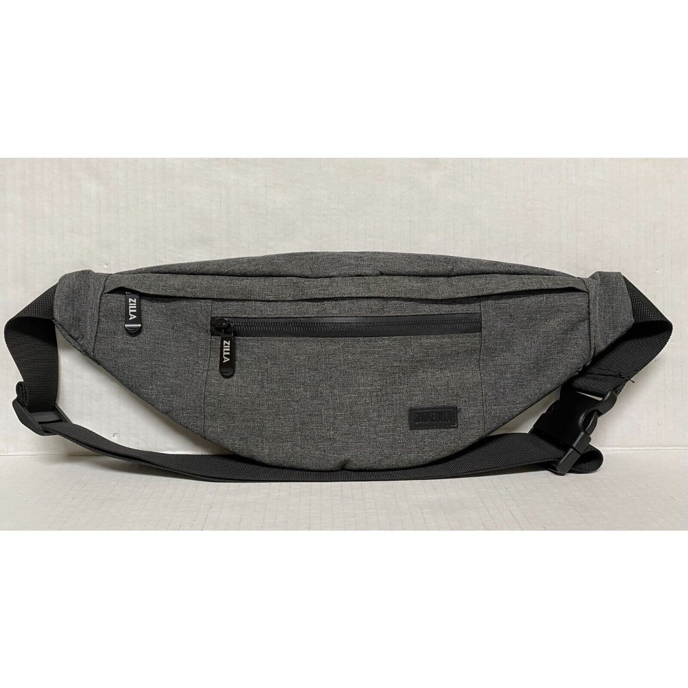 Gray Smokezilla Smell and Weather Proof Fanny Pack / Active Carbon Lining 952A